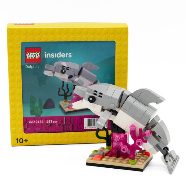 새로운 LEGO Insiders 리워드: 5010075 미니 돌고래 스탠드