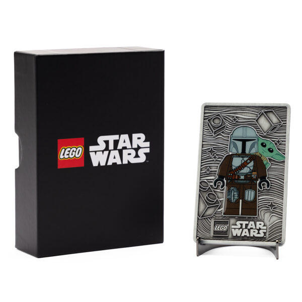 새로운 LEGO Insiders 2026 보상: LEGO Star Wars 5010325 만달로리안과 그로구 메탈 카드가 상점에서 판매 중입니다.