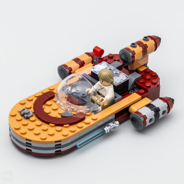 75420 Lego Star Wars Smart Play Luke Landspeeder reseña 3
