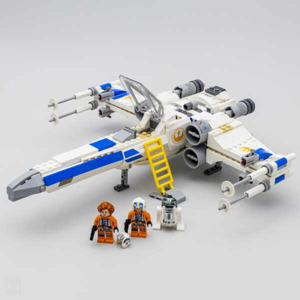 Probado rápidamente: LEGO Star Wars 75460 Caza estelar X-Wing de la Nueva República