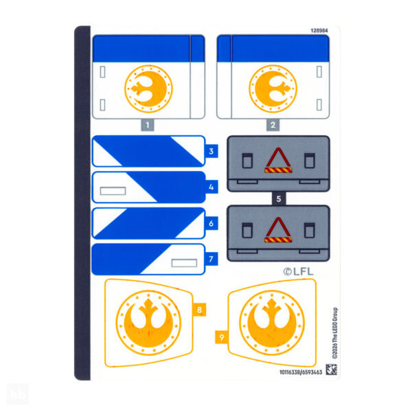 Recensione del caccia stellare X-Wing Lego Star Wars New Republic 75460