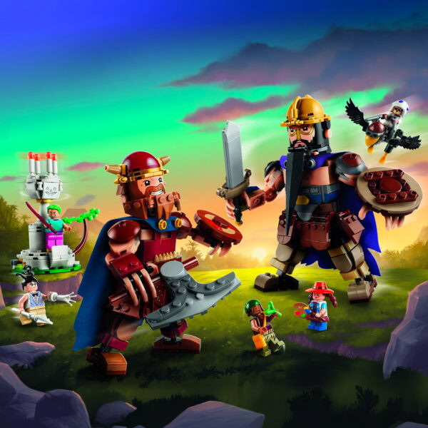 75644 レゴ ワンピース ドリー対ブロギー リトルガーデンの巨人 2