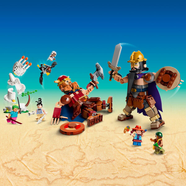 75644 レゴ ワンピース ドリー対ブロギー リトルガーデンの巨人 3