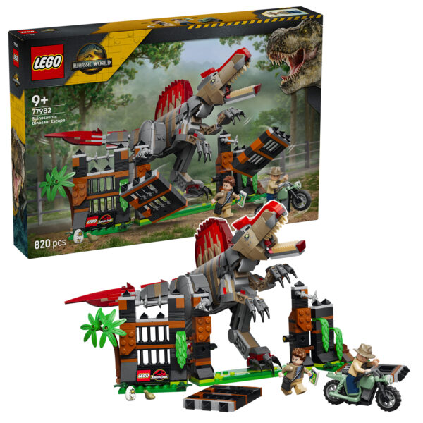77982 レゴ ジュラシック・ワールド スピノサウルス 恐竜脱出