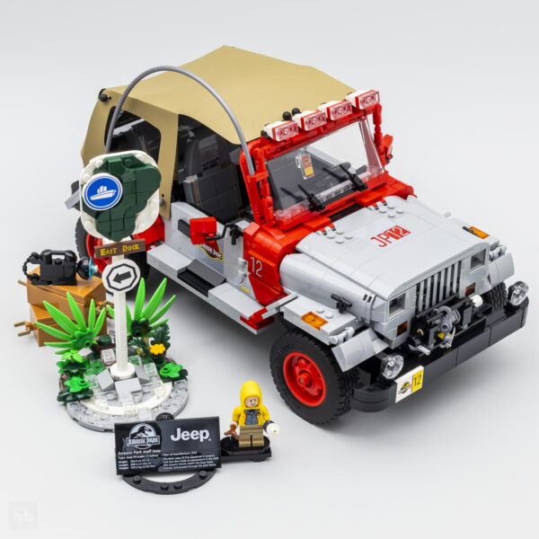 Teste rápido: LEGO Jurassic World 77984 Jeep Wrangler do Jurassic Park