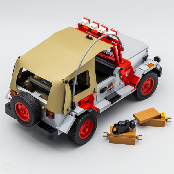 Recensione del set Lego Jurassic World Jurassic Park Jeep Wrangler 77984 (10 pezzi)