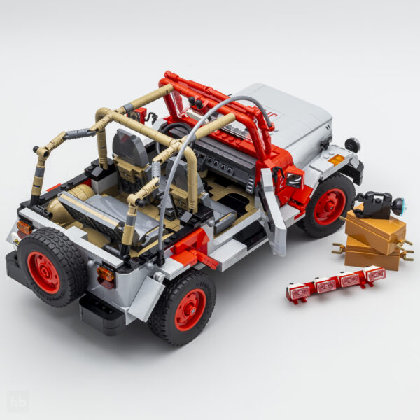 Recensione del set Lego Jurassic World Jurassic Park Jeep Wrangler 77984 (11 pezzi)