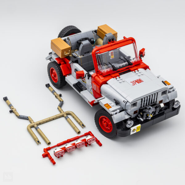 Recensione del set Lego Jurassic World Jurassic Park Jeep Wrangler 77984 (12 pezzi)