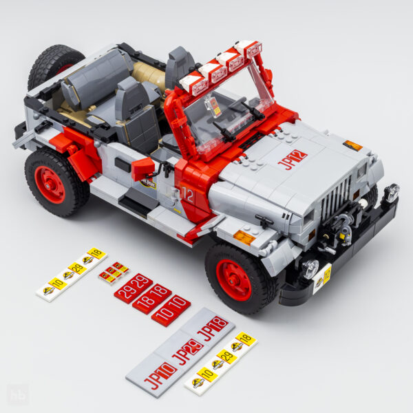 Recensione del set Lego Jurassic World Jurassic Park Jeep Wrangler 77984 (7 pezzi)
