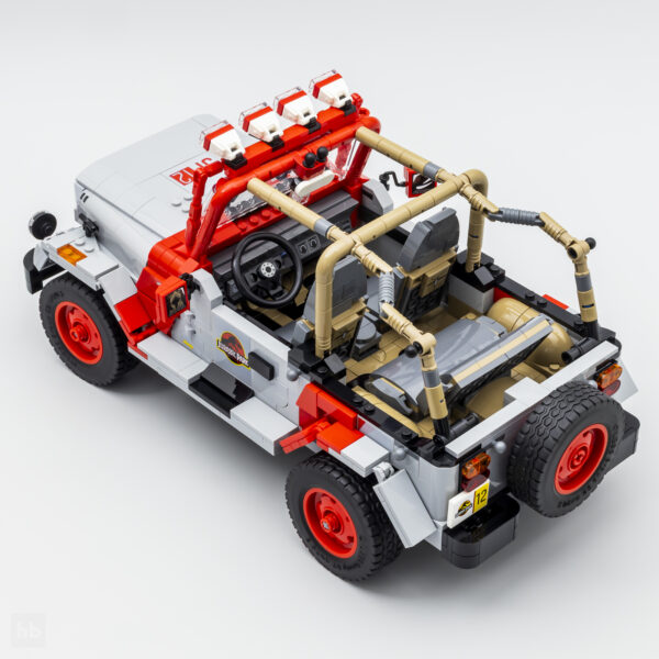 Recensione del set Lego Jurassic World Jurassic Park Jeep Wrangler 77984 (8 pezzi)