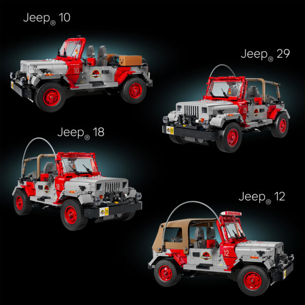 77984 レゴ ジュラシック・ワールド ジュラシック・パーク ジープ ラングラー 3