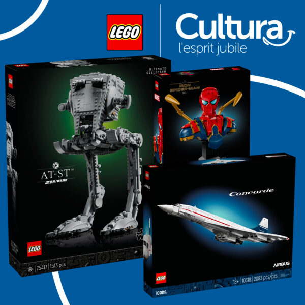 At Cultura: 50% immediate reduction on the 2nd LEGO set purchased