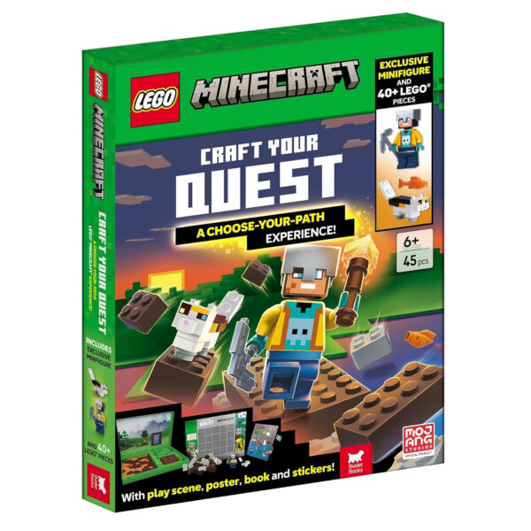 Coming in October 2026: LEGO Minecraft: Craft Your Quest