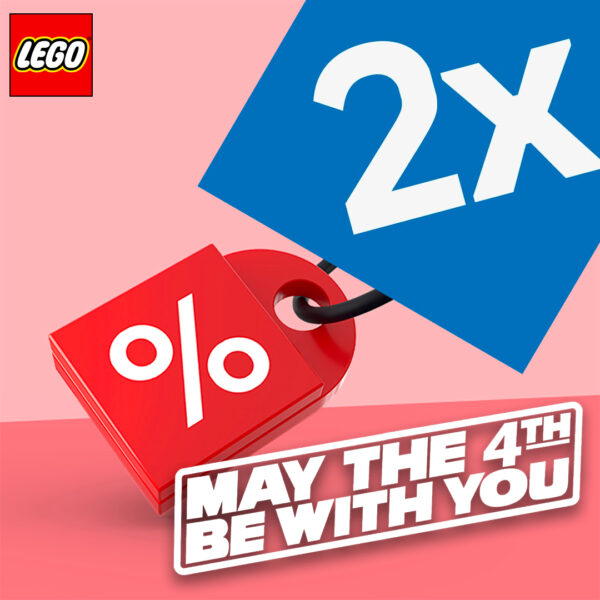 May 4, 2026: Double Insider points and up to 20% off selected LEGO Star Wars sets