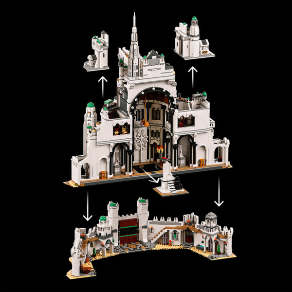 11377 lego icons the lord of the rings minas tirith 2026 8