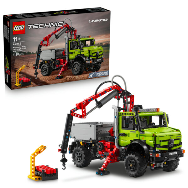 42242 LEGO Technic Mercedes Benz Unimog U5023 med kran 1