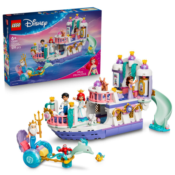 43299 Lego Disney Principessa Ariel Matrimonio in barca reale 2026 1