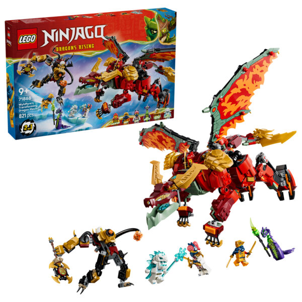 71868 レゴ ニンジャゴー ワイルドファイア 変形ドラゴンメカ 1