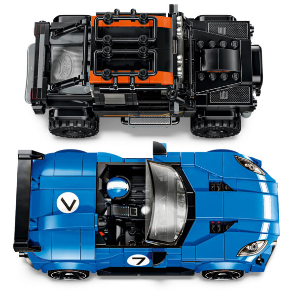 77254 LEGO Speed Champions Jaguar F-Type Projekt 7 Land Rover Defender Classic 3