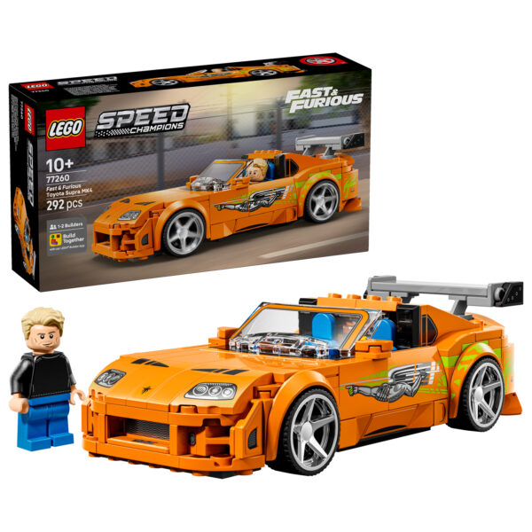 77260 LEGO Speed Champions Fast and Furious Toyota Supra MK4 1