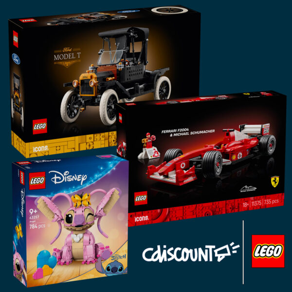 Cdiscount offre Lego per la Festa della Mamma 2026