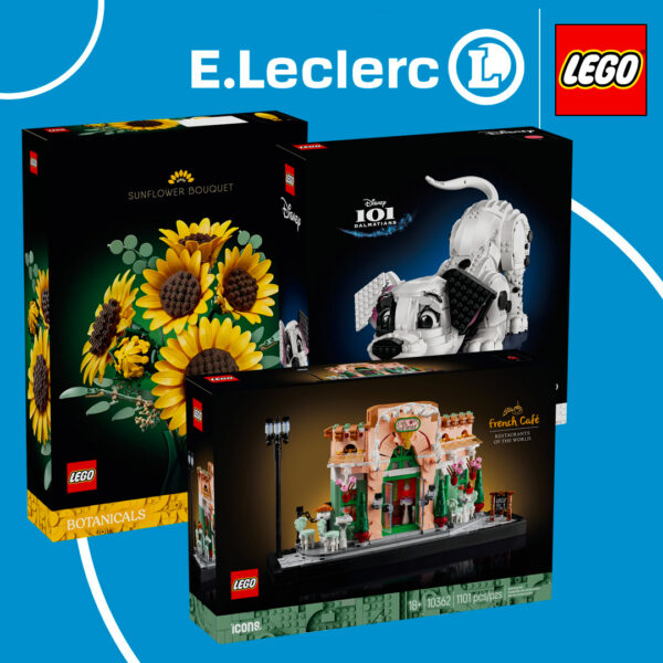 Leclerc offrirà i Lego per la Festa della Mamma nel maggio 2026.