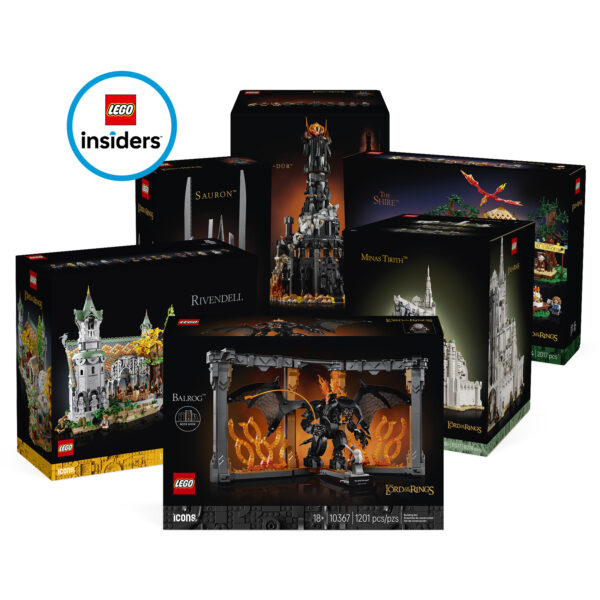 lego insiders concours the lord of the rings collection