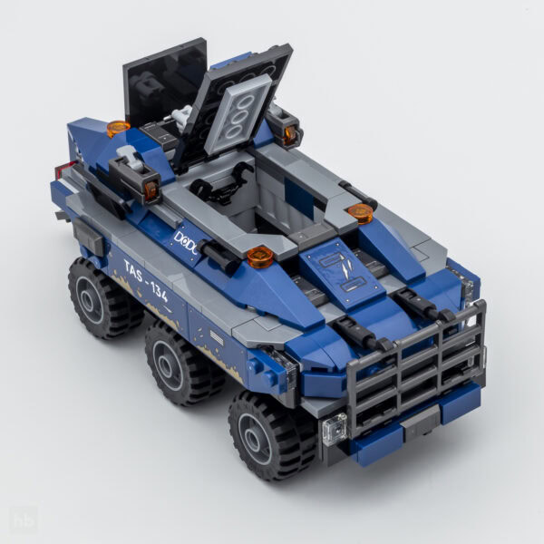 Recensione del set LEGO Marvel 76349 Spider-Man, trasporto in prigione e inseguimento (5/10).