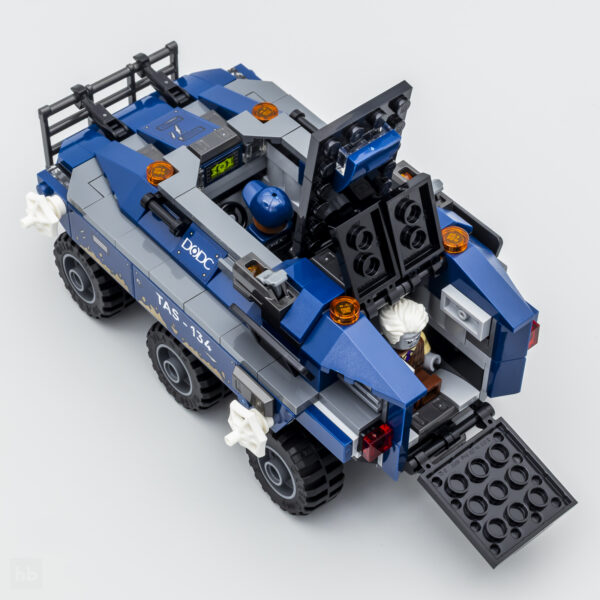 Recensione del set LEGO Marvel 76349 Spider-Man, trasporto in prigione e inseguimento (6/10).