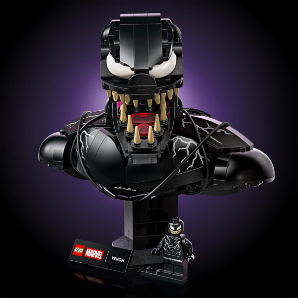 Lego Marvel 76356 busto di Venom 2026 5