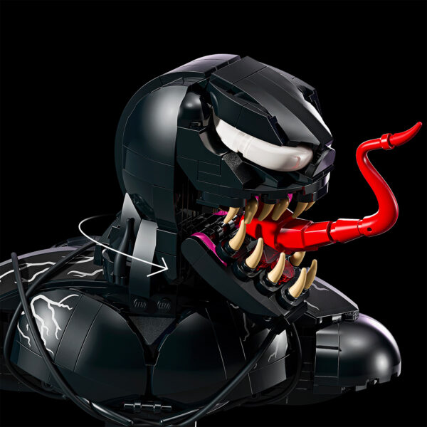 Lego Marvel 76356 busto di Venom 2026 6