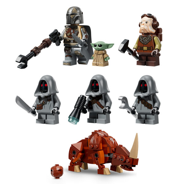 LEGO Star Wars 75453 Sandcrawler e Mudhorn extraterrestri 2026 6