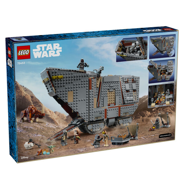 LEGO Star Wars 75453 Sandcrawler e Mudhorn extraterrestri 2026 7