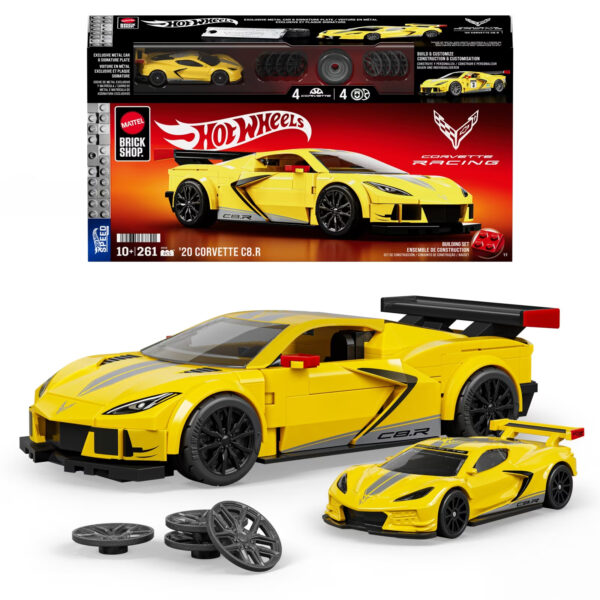Negozio Mattel Brick 20 Corvette C8R
