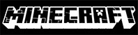 白色 Minecraft 标志