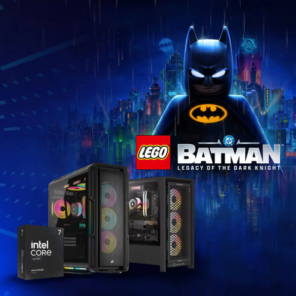 LEGO Batman: Legacy of the Dark Knight ビデオゲーム：Intel製プロセッサー購入で無料