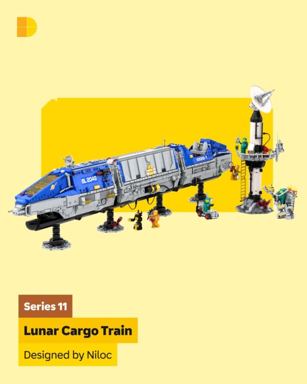 乐高Bricklink设计师计划第11季月球货运列车