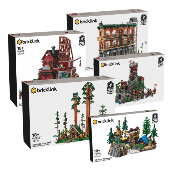 乐高 Bricklink Designer 程序系列 6：提供五款乐高套装的说明