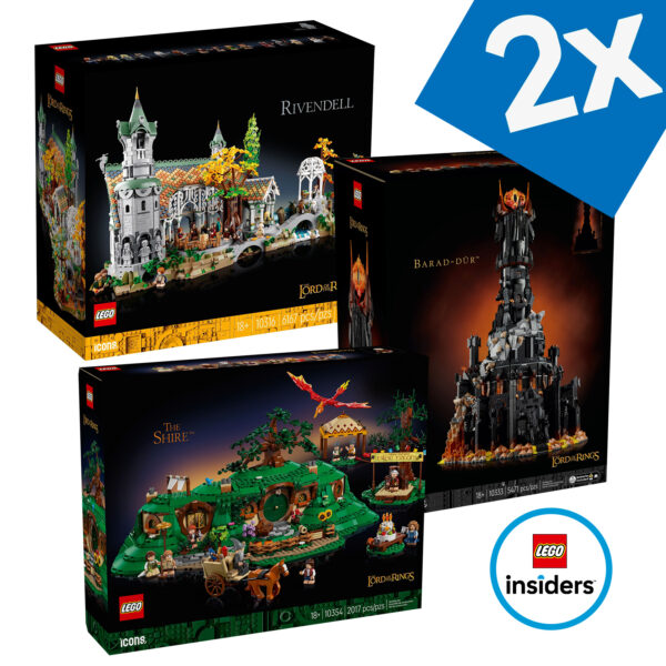 LEGO Double Dots Insiders 10316 10333 10354