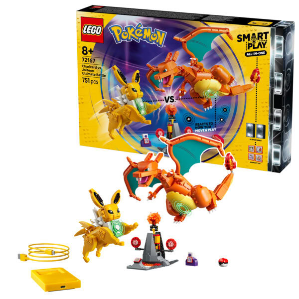 Lego Pokémon 72167 Charizard contro Jolteon, battaglia finale