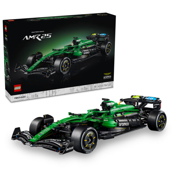 Lego Technic 42240 Aston Martin Aramco AMR25 1