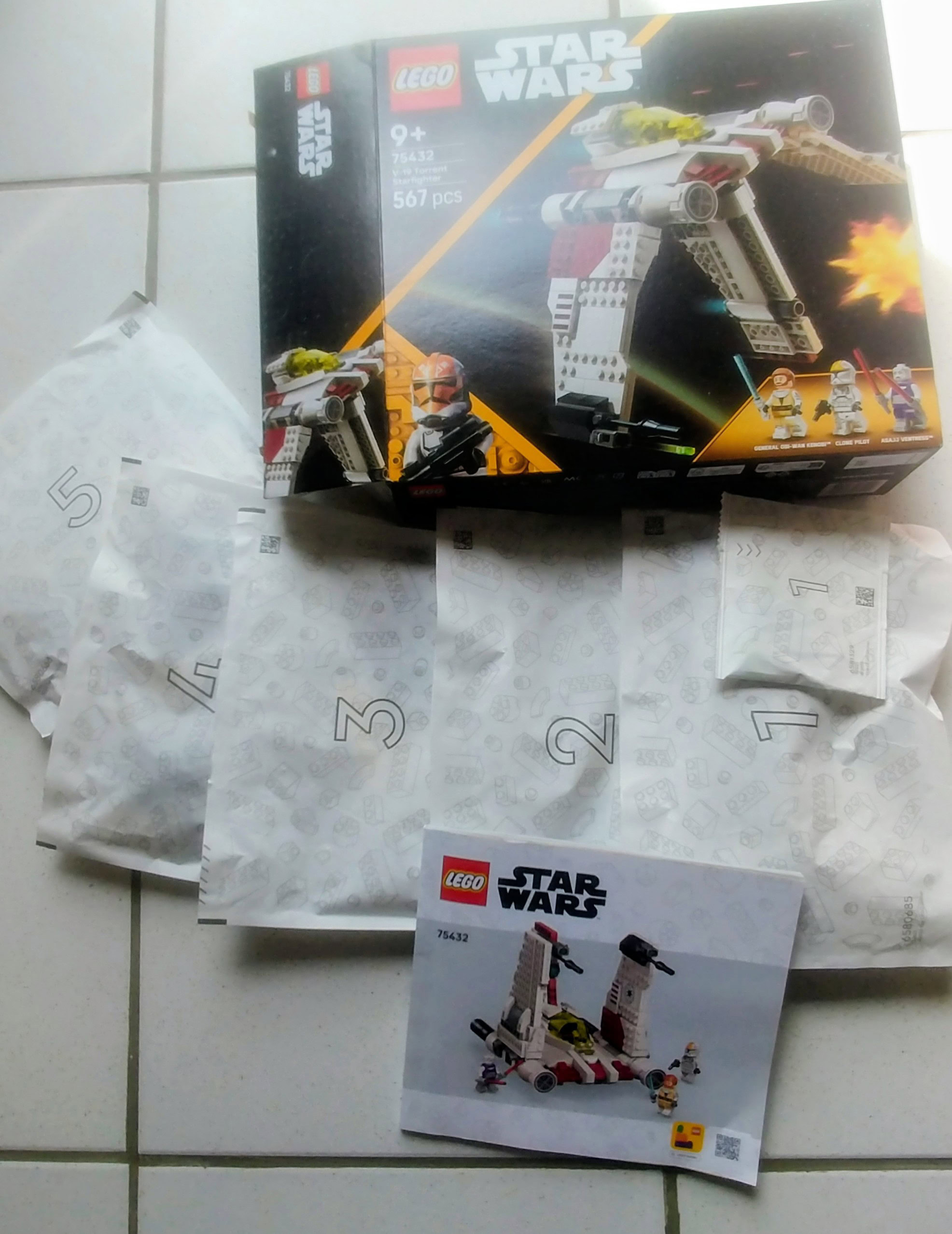 ▻ 빠르게 테스트 완료: LEGO Star Wars 75432 V-19 토렌트 스타파이터 - HOTH BRICKS